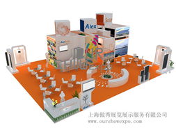 傲秀展会效果图 上海长宁展览设计制作公司的专业展览服务